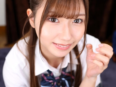 【VR】美顔女子が顔距離3センチであなたをガン見しながらオナ指示するJOI動画！